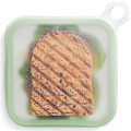 Miniatyrbilde 2 av 5: Sandwich Toast Case Sandwichbeholdere Lekkasikkert Gjenbrukbar Silikon Lunsjboks Oppbevaringspose For