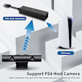 Miniatyrbilde 2 av 5: VR-kameraadapter for PS5-konsollvert, PS4 VR-adapterkabel, USB 3.0 hann til hunn, PS4-vertkamera, VR-spill, PS4 VR til PS5-konverter