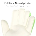 Miniatyrbillede 5 af 8: 1 par professionelle målmandshandsker til børn, fodbold latex fortykkede handsker, skridsikre fodboldmålmandshandsker, grøn grøn Green 8
