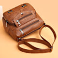 Miniatyrbillede 3 af 10: Dame Crossbody Taske Tote Håndtaske SORT black