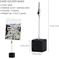 Miniatyrbillede 2 af 5: 20 stk. Memo Clip Holder