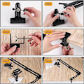 Miniatyrbilde 5 av 5: Justerbar broderistand, broderiram, justerbar metall broderiram Fo