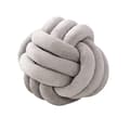 Knuten plyschkudde rund kudde för soffa sovrum säng 20CM Ljusgrå 20CM Light Grey