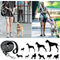 Miniatyrbillede 4 af 5: Sysy Mainiusi 30m lang hundeline med polstret håndtag, lang hundeline 30m lang hundetræningsline Trac