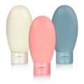 Miniatyrbillede 1 af 5: 60 ml plastik rejseflasker sæt, 3 stk. rejseflasker og beholdere, rejse størrelse