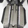 Miniatyrbild 4 av 5: 24 LED-chassibelysning i metall, LED-remsa 6 V för 1/10 1/8 RC-bil Crawler, blå