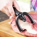 Miniatyrbild 5 av 5: Nöt- och fläskköttskärare Handhållen köttfettavlägsnare