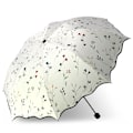 Miniatyrbillede 1 af 5: UV Solparasol Kompakt Foldbar Rejseparaply Automatisk Åbning Cl