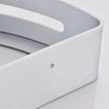 Miniatyrbillede 5 af 5: 2 stk. Slagfri Aluminium Legering Toilet Opbevaringsstativ/Badeværelse Opbevaringsstativ/Hjørnestativ til Hjemme Badeværelse Tilbehør Opbevaring Mat Triangel Kurv