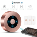 Pikkukuva 3 / 5: Langaton Bluetooth-kaiutin, pieni kannettava pyöreä kaiutin LED-valolla