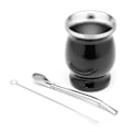 Miniatyrbillede 3 af 3: Yerba Mate Te-kop Varmeinstallation Kop 230ml