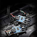 Miniatyrbilde 3 av 5: Hovedkort Usb 2.0 9pin Header 1 Til 4 Utvidelseshub Splitter Adapter Konverter 30cm 9-pin Intern