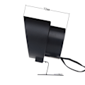 Miniatyrbilde 5 av 5: Rund LED digital bil lastebil vann temp måler temperatur sensor temperatura voltmeter volt spenningsmåler 2 i 1