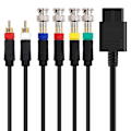 Pikkukuva 5 / 5: Rgb/rgbs-kaapeli yhteensopiva N64 Sfc Snes Ngc -videokonsoleiden kanssa, komposiittikaapeli, jossa on vahva vakaus