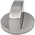 Miniatyrbilde 2 av 5: Gassknapp, 4 stk. Metall 6mm Universal Sølv Gasskomfyr Adapter Knapp Kontrollbryter Kokekontroll Overflate Lås