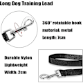 Miniatyrbillede 2 af 5: Sysy Mainiusi 30m lang hundeline med polstret håndtag, lang hundeline 30m lang hundetræningsline Trac