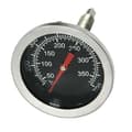 BBQ Grill Termometer, Rustfrit Stål Pizzaovn Temperaturmåler Erstatning til Kulgrill, 52 mm