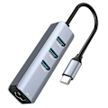 Pikkukuva 2 / 5: Usb C - Ethernet-sovitin, rj45 - Usb C 3/tyyppi-c gigabitin Ethernet-verkkoadapterille Pro