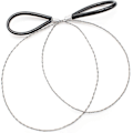 Miniatyrbilde 1 av 5: 72 cm lang mini rustfritt stål wire sag Commando wire sag rustfritt stål hånd lomme wire sag