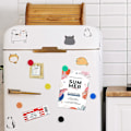 Miniatyrbild 5 av 5: Paket med 60 magneter, whiteboardmagneter, magneter för magnetisk tavla, magneter, kylskåp, färgglada runda