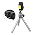 Miniatyrbillede 2 af 3: Genopladelig USB-lygte LED-arbejdslys bærbar mini-lygte nøgleringlys kraftig lommelygte lanterne