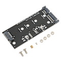 Miniatyrbillede 2 af 7: SATA M.2 SSD til SATA Adapterkort Stabil Ydeevne Praktisk Adapterkort til Bærbar Computer 0.1
