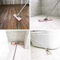 Miniatyrbilde 5 av 5: Flat mopp erstatningsklut husholdningslim mopphode vannspray spraymopp moppputer trygt for tregulv og harde gulv