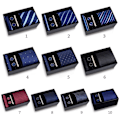 Miniatyrbilde 4 av 9: 4 STK/SET Slips Lommetørkle Mansjettknapper Sett for Menn Business 7