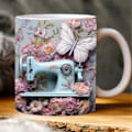 Miniatyrbillede 2 af 5: Nyt 3d syet malet krus 3d rum krus boligindretning krus kaffekopper værelse dekoration og display C