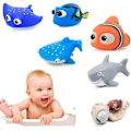 Pikkukuva 3 / 4: Finding Dory Nemo -kylpyruiskut kylpyleluja vauvoille ja taaperoille suihkuun ja uintiin 6 kpl