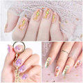 Pikkukuva 3 / 3: Metallikynsien koristeet, 3d Punk Stripe Heart Nest Mordern Hollow Out Star Moon Floral And Plants Rivet Gems Punk Nail Art Jewels DIY-koristelu -tt