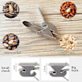 Miniatyrbillede 5 af 5: Peanut Pincers Skaller Clamp Nød Knuser Rustfrit Stål Dobbelt Kaliber Folder