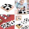 Miniatyrbillede 2 af 9: Kreativt skjulte blokke 3D puslespil legetøj til småbørn Montessori sæt førskolefarve form matchende hjernespil