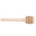 Miniatyrbillede 5 af 5: 100 stk. Mini 3 tommer træ honning dipper pinde, individuelt indpakket, server til honningkrukke dispenser