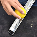 Miniatyrbillede 4 af 5: Citrus Rivjern, Træhåndtag, Citron Zester Bar Værktøj, Rustfrit Stål Citrus Zester, Ost Rivjern, Sæt med 3