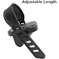 Miniatyrbilde 4 av 5: 2 stk. treningssykkel pedalstropper, justerbar lengde U
