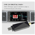 Miniatyrbillede 5 af 5: DAB+ Antenne med USB-adapter Android Bilradio GPS Stereo Modtager Afspiller Til Universal