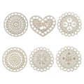 Miniatyrbillede 1 af 3: 6 stk. korssting tråd opbevaringsplader broderi garn arrangører diy arrangører