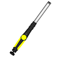 Miniatyrbillede 3 af 5: Gul nødlampe Performance Tool Li-Ion Foldbar Slim Arbejdslampe er perfekt til trange områder, når du har brug for