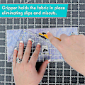 Miniatyrbilde 5 av 5: Kreativ quilte-skjæremal Akryl hånd patchwork linjal Diy (1 sett (5 stk)) Z
