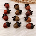 Miniatyrbilde 3 av 5: 4 stk. Solid Wood Medisinpilleboks Mini Sandeltre Redningspilleboks Bærbar Tabletter Oppbevaring Forseglet C
