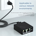 Miniatyrbilde 5 av 5: 1 til 2 ut 1000 mbps Rj45 nettverkskabelforlenger Gigabit nettverksbryter Gigabit splitter for PC Lapt