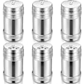 Miniatyrbilde 1 av 5: Krydderglass, stål salt og pepper med roterende lokk sukker krydder krydder