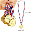 Pikkukuva 2 / 3: 100 kpl muoviset mitalit lapsille, kouluun, urheiluun tai miniolympialaisiin - Perfet