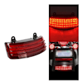 Miniatyrbillede 3 af 5: Motorcykel Baglygte Tri-bar LED Brems Blinklys Til Touring Street Road Glide 20