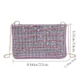 Miniatyrbillede 4 af 9: Dame Bryllupsfest Clutch Skuldertasker Håndtasker multicolor