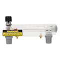 Miniatyrbillede 3 af 7: Vand Væske Flowmåler Rotameter