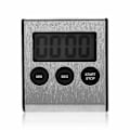 Miniatyrbillede 1 af 4: Digital køkkentimer, rustfrit stål, super stærk magnetisk bagside