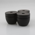 Miniatyrbillede 5 af 5: 4 stk. aluminium stødsikre pigfødder isoleringsstativ fødder forstærker højttaler afspiller subwoofer ophæng