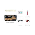 Miniatyrbild 4 av 5: D50 förstärkarkort med optisk ljud Bluetooth-förstärkare Usb Fm-radio Tf-spelare Diy-ljud subwoofer för